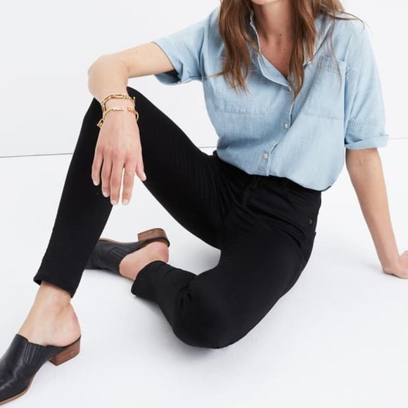 Madewell Pants - Madewell 10" High Rise Skinny Jeans in Carbondale